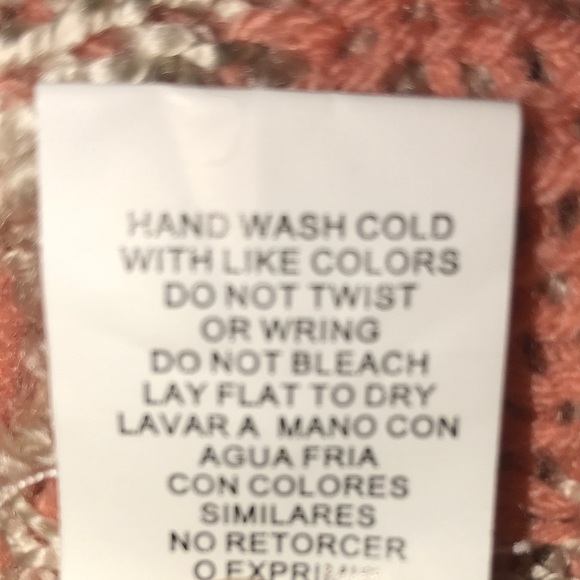 Aztec open knit crew neck sweater. - Picture 5 of 7